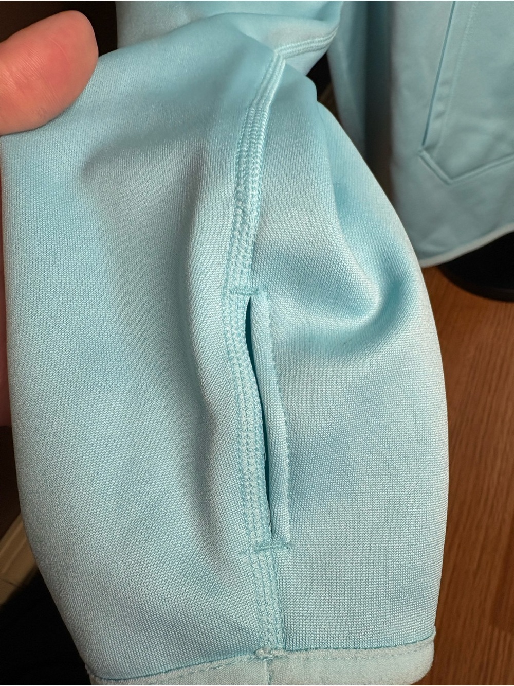 Nike Light Blue Crewneck Pullover Hoodie - Picture 3 of 5